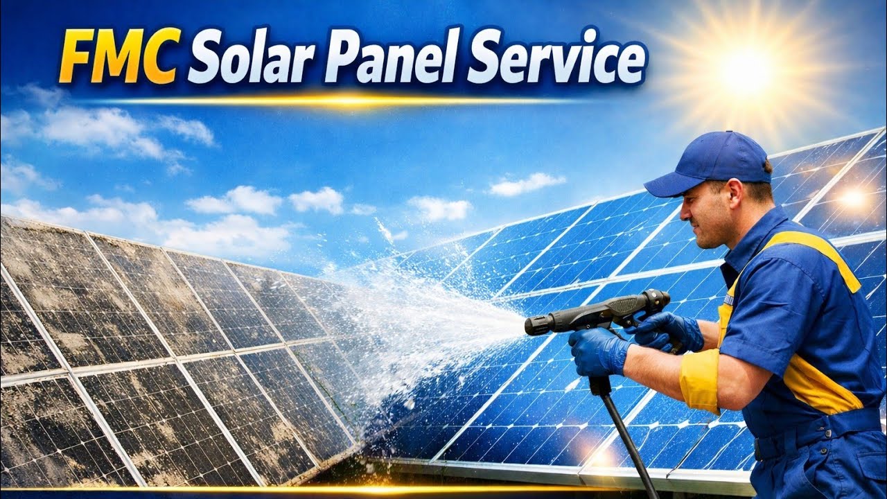 how to clean solar panels solar panel cleaning system for home  Boost Power Now! | FMC Solar panel 