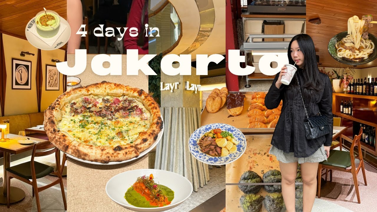 JAKARTA VLOG 🥞: dijan's, dujjoncoo, hidden yakiniku spot, kemang, blok m & tons of Italian food ❤