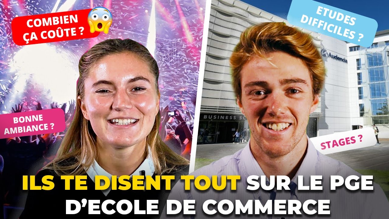 Ecole de commerce : ils te disent TOUT sur le programme grande &eacute;cole (PGE) ! 🤯