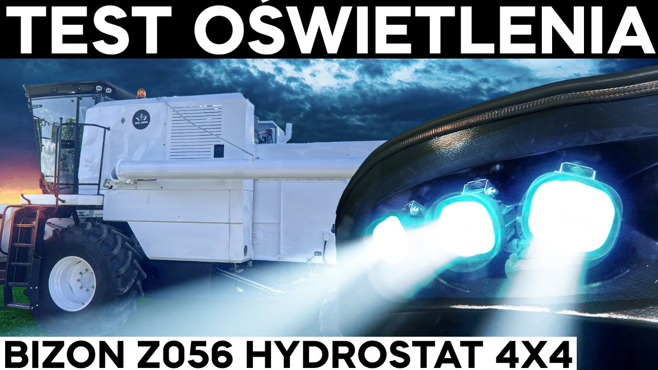Test Oświetlenia HORPOL w BIZONIE Z056 Super HYDROSTAT 4x4 !!