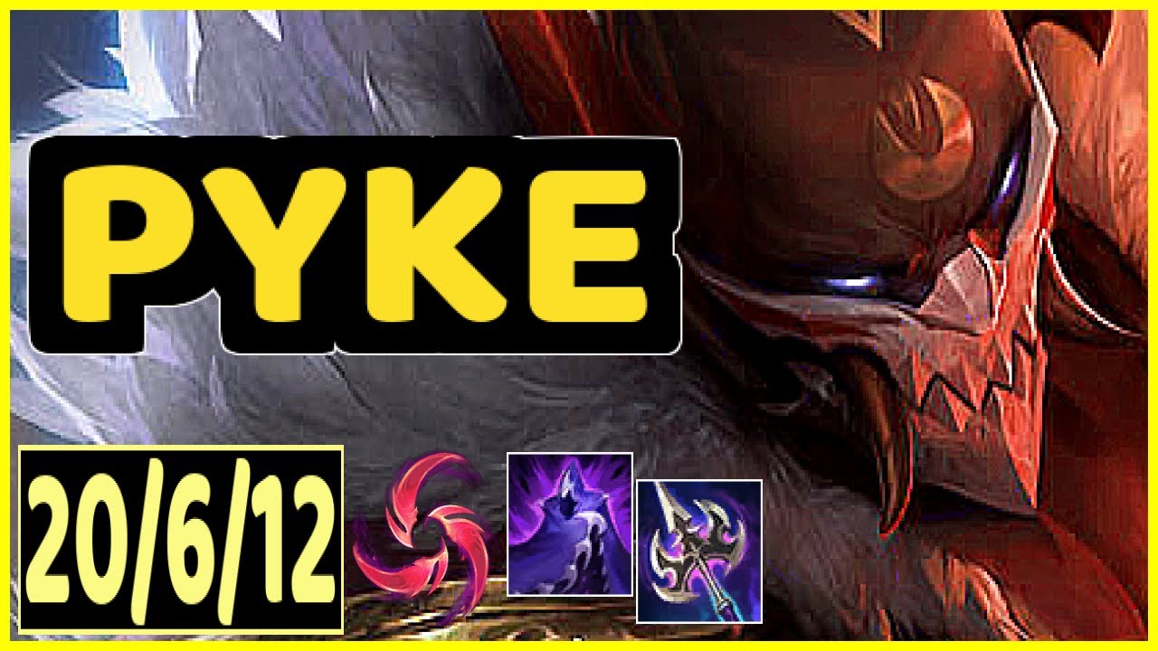 PYKE VS LULU - 20/6/12 KDA SUPPORT GAMEPLAY MASTER I