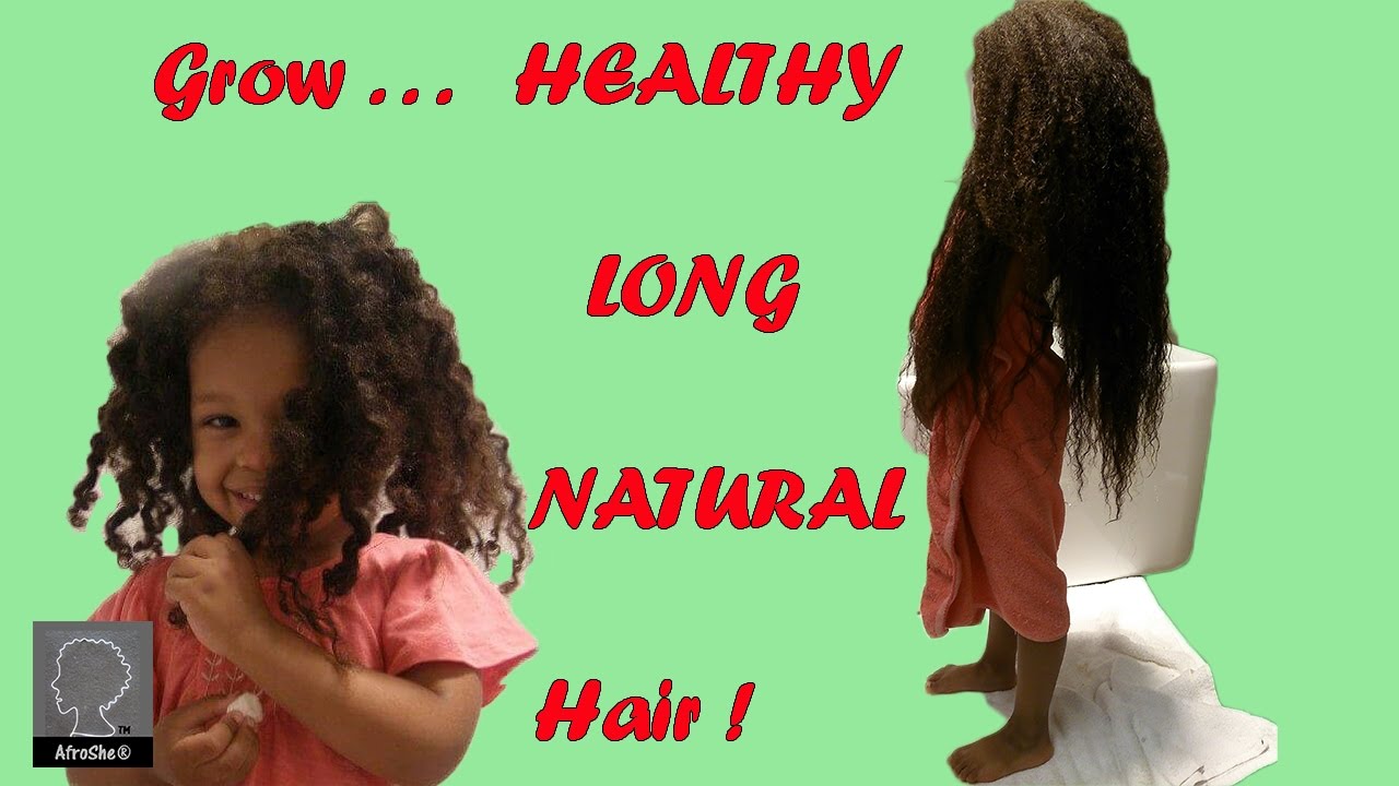 How to GROW HEALTHY LONG NATURAL Hair! | AfroShe®