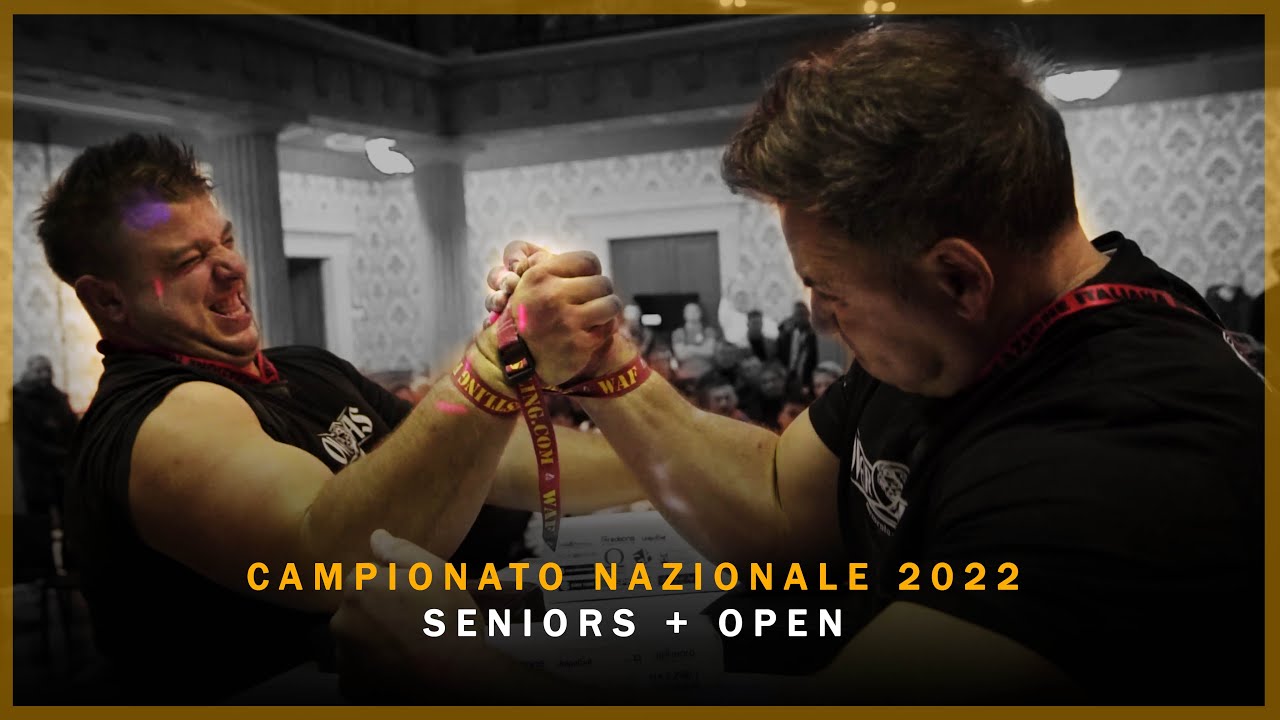 WAF Italian Nationals 2022-Senior right + Open Right and Left (Lamparelli, Battaglia, Seiti & more)