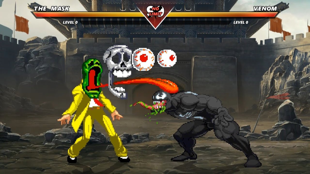 THE MASK vs VENOM - Insane fight❗