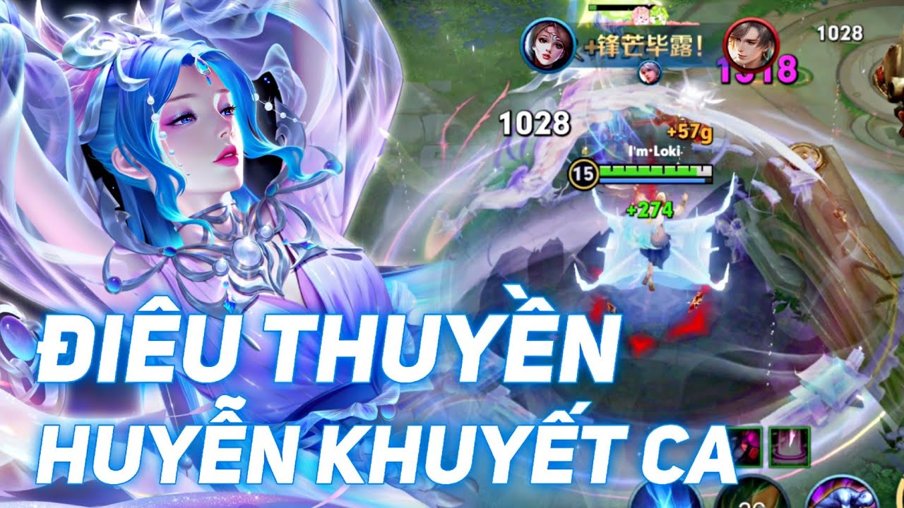 [ HONOR OF KINGS / VGVD ] ĐIÊU THUYỀN ( HUYỄN KHUYẾT CA ) BẤT NGỜ BỊ NERF NGẦM TRONG PHIÊN BẢN MỚI