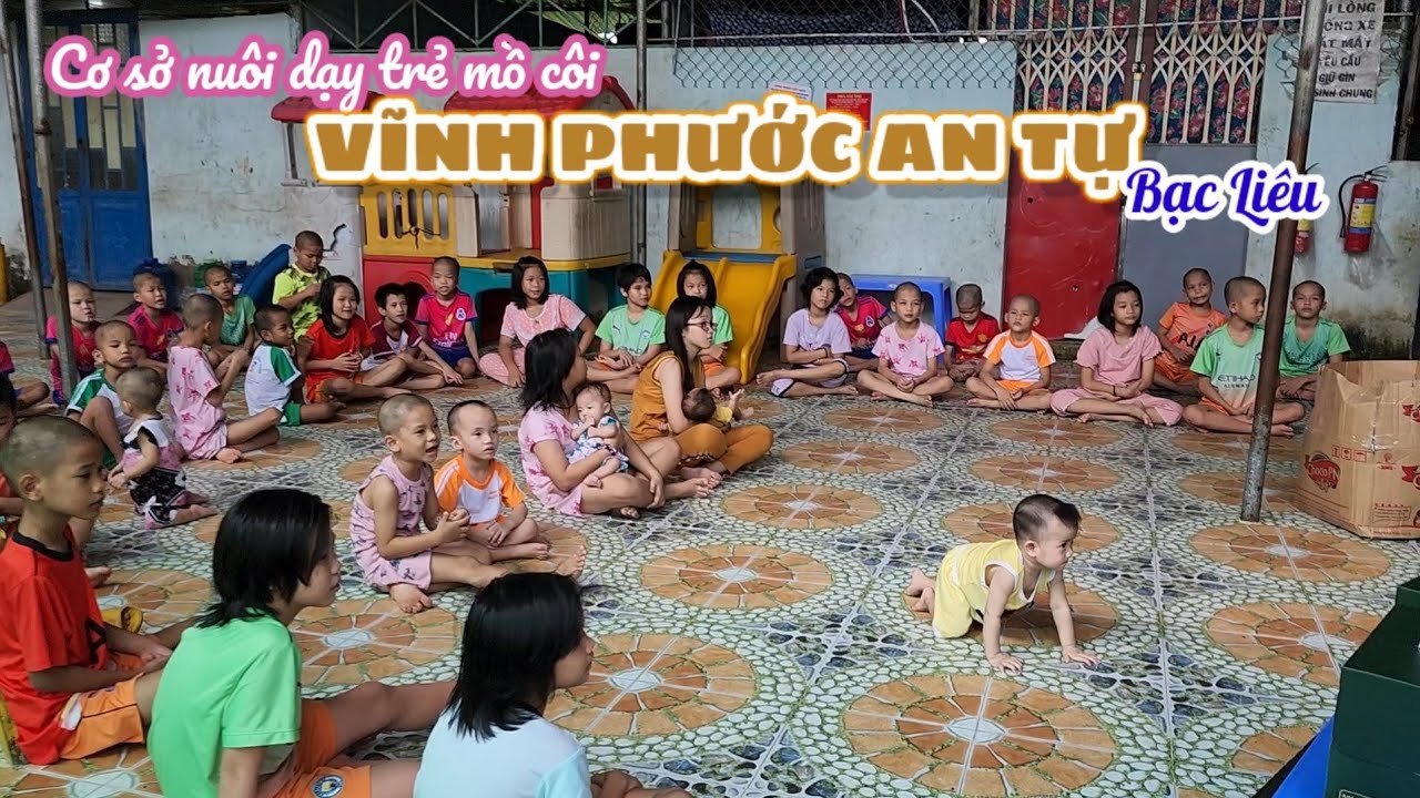 Theo chân đoàn từ thiện đến tặng quà cho trẻ mồ côi tại Vĩnh Phước An Tự (Bạc Liêu)