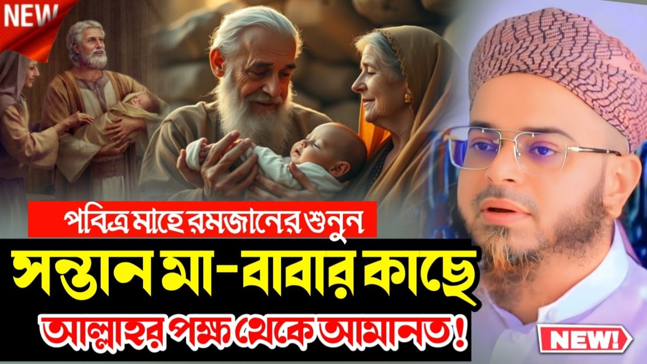 সন্তান মা বাবার কাছে আল্লাহর পক্ষ থেকে আমানত | Mufti Nasir Uddin Ansari | Bangla Waz