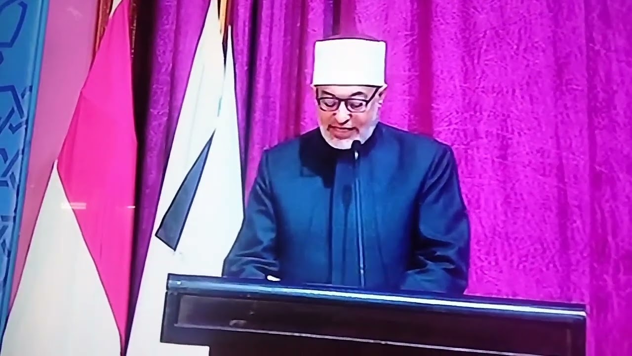 الخميس أول يوم رمضان.كل سنه وأنتم طيبين .خطبه مفتي الجمهوريه كامله