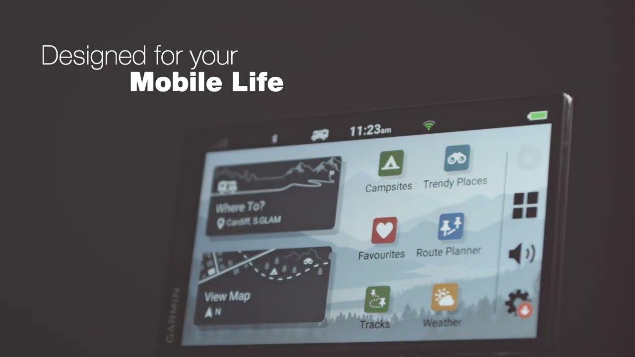 The Avtex Tourer Range - Satellite Navigation for Caravans and Motorhomes