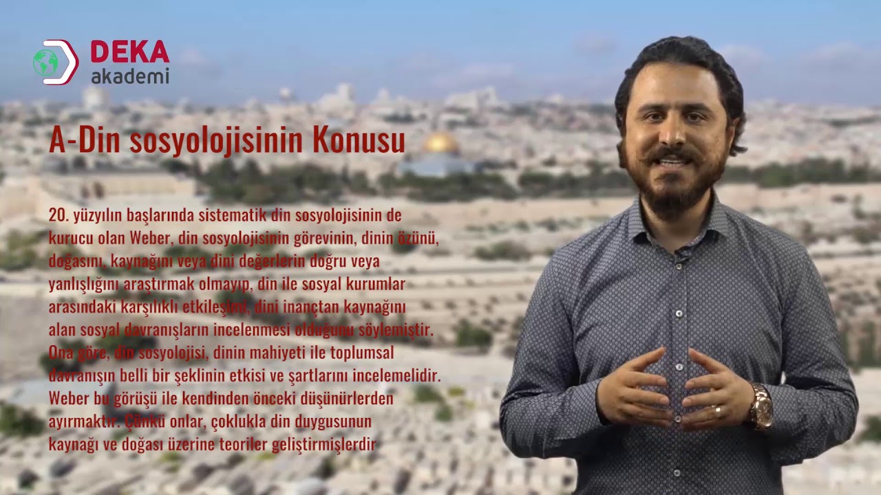 001 - DİKAB ÖABT - Din Sosyolojisi - İSA ABİDOĞLU