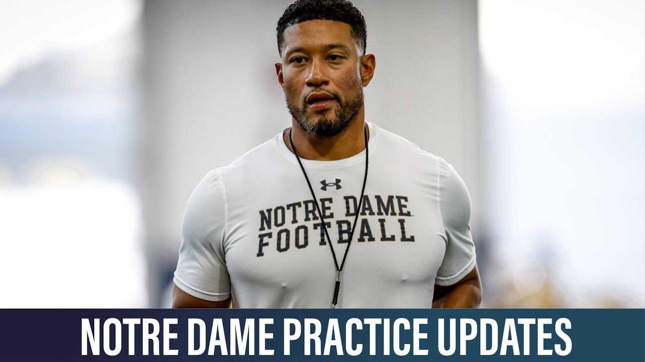 Notre Dame Football Updates From South Bend As The QB Competition Continues | Hit and Hustle