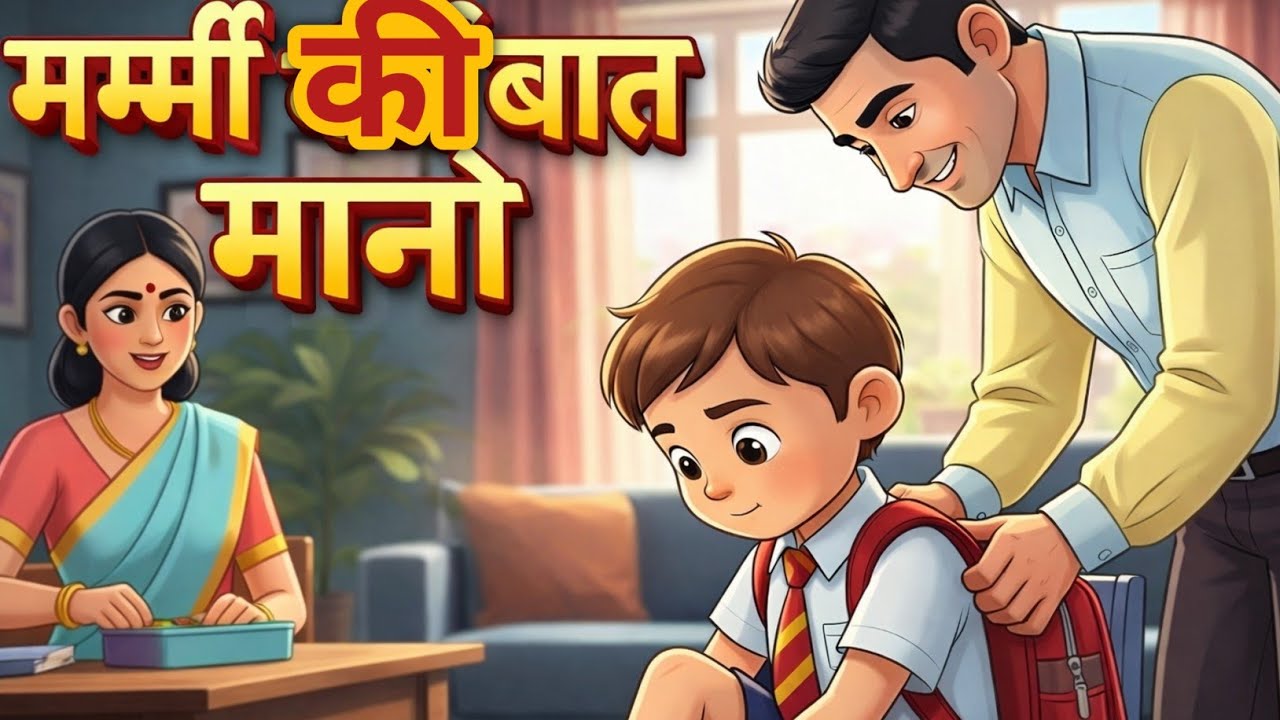 मम्मी की बात मानो 😇 | Good Habits Song for Kids | Moral Hindi Rhymes | Tinku Cartoon