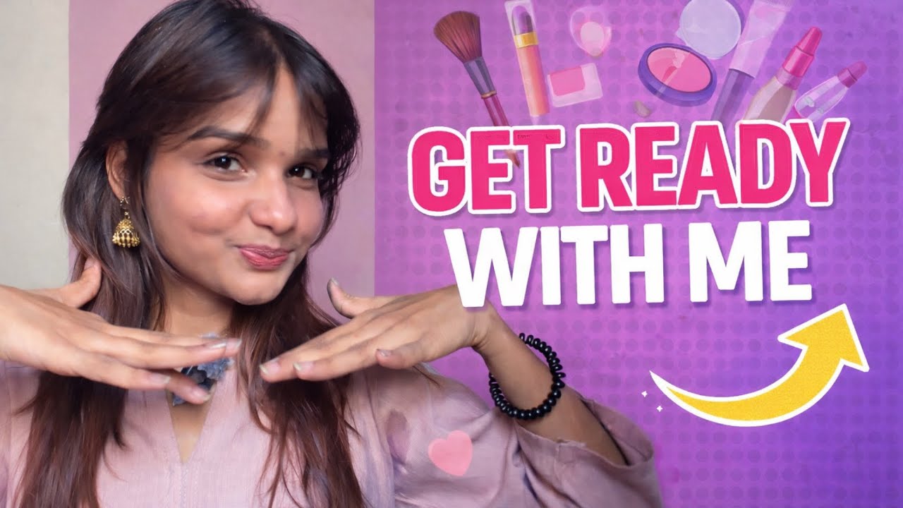 GRWM Less make up more talk | Pinksmile 
