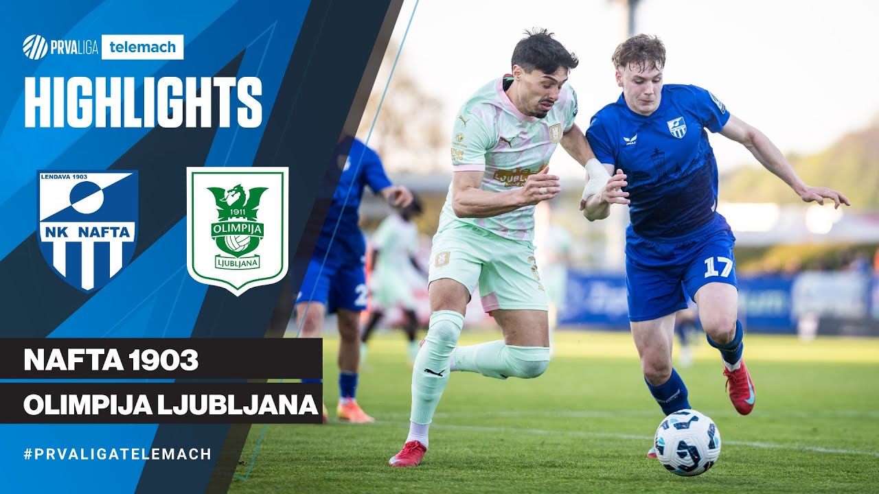 Nafta 1 - 1 Olimpija | 30. krog 2024/25 #PrvaLigaTelemach