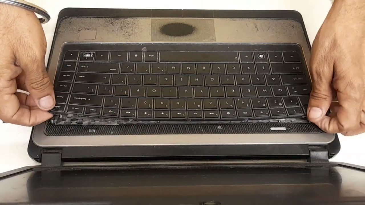 hp 430 complete disassembly and cpu fan cleaning