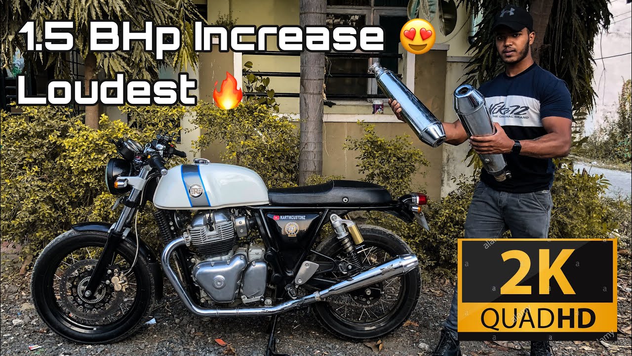 Continental Gt 650 with Moto Torque Bolt Exhaust | Loudest & In Budget | 2K