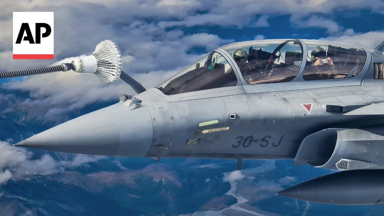 France's military jets go on a 40-day global flight to project power and alliance