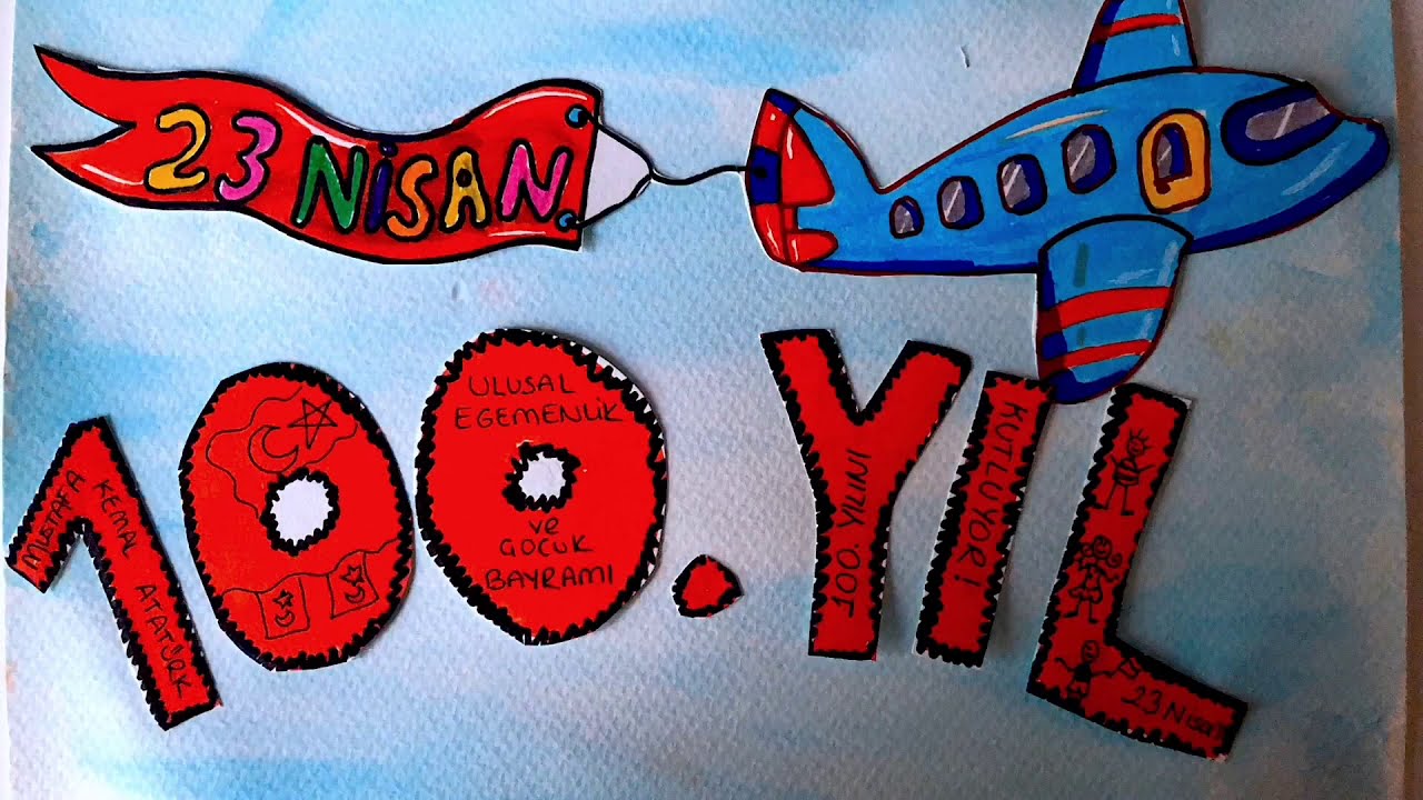 Evde Kolay Uçurtma Yapımı | 23 Nisan Ulusal Egemenlik ve Çocuk Bayramı | Making kite easily at home.