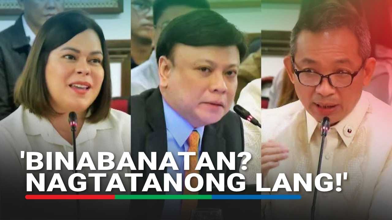 'Bakit binabanatan?' Anak ni Marcoleta sinalagan si VP Sara sa tanong tungkol sa mga biyahe