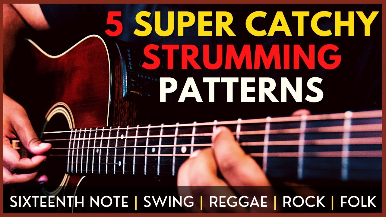 5 GROOVY Strumming Patterns for Acoustic Guitar you MUST KNOW (Advanced)