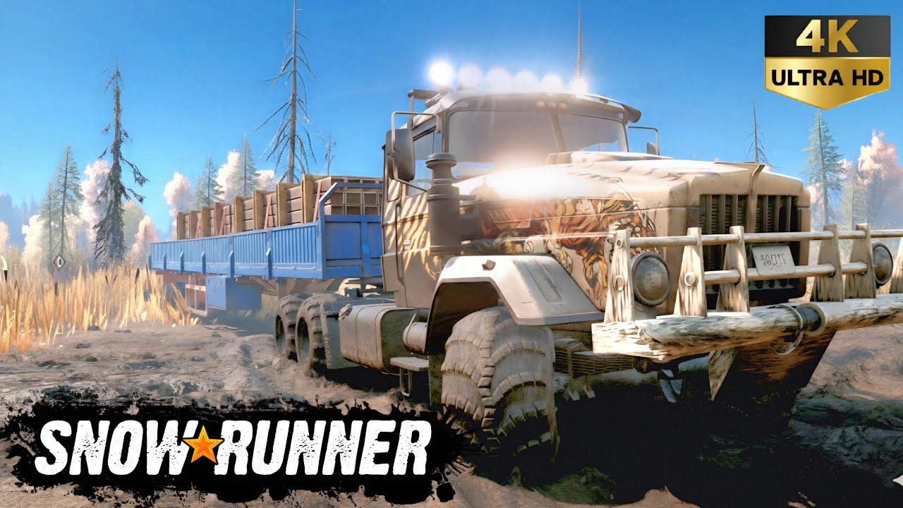 O Rei da Lama! Tayga 6436 vs Vigas de Metal no SnowRunner.