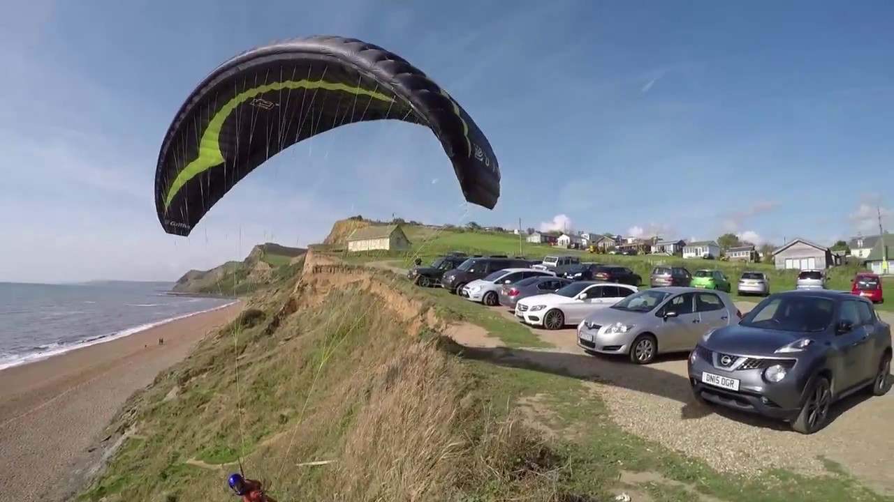 Test flight Gin Griffin wing and Yeti extreme harness
