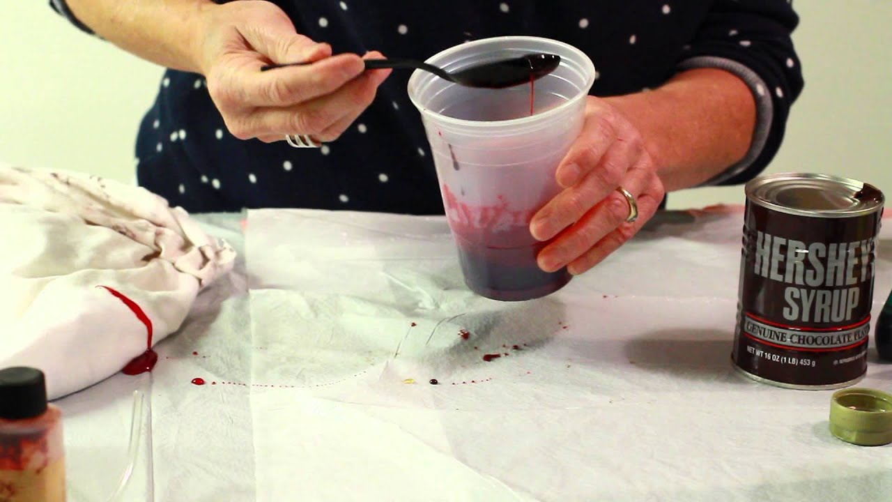 How to make fake blood tutorial