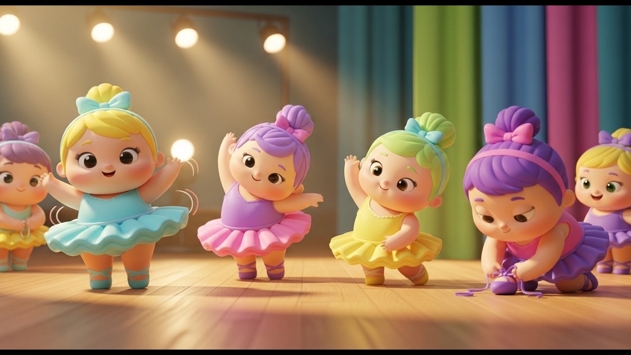 Dolls Rehearse for Their Big Dance Performance | Fun Kids Animation 💃🎀
