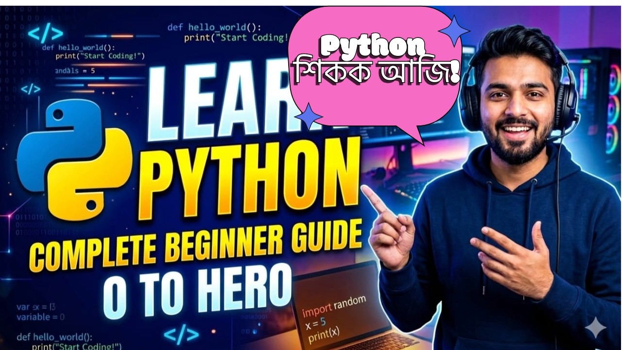 Python কি? | Python Basics in Assamese | Beginner Tutorial