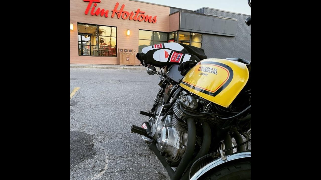 4K Classic Honda CB400FOUR-2 1977 with Yoshimura Short Exhaust