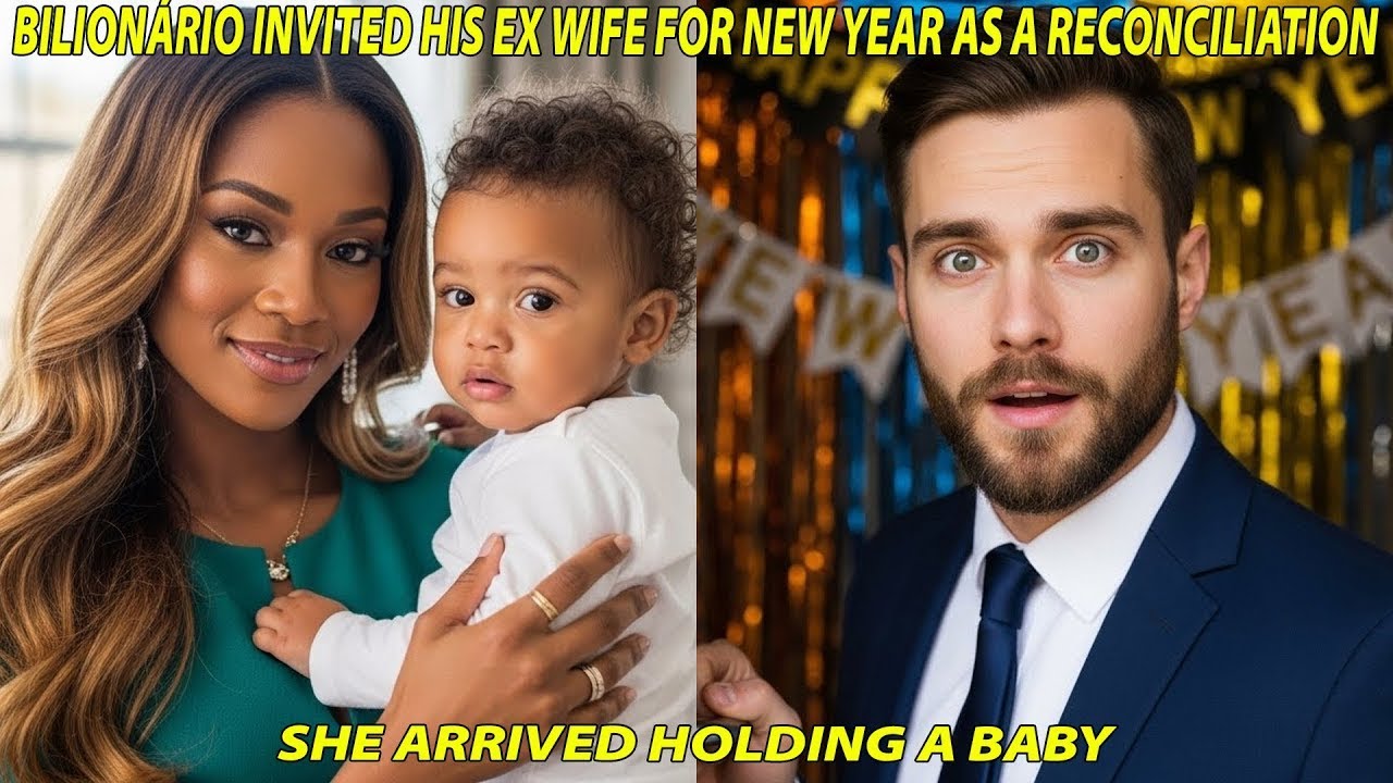 BILLIONAIRE INVITES HIS EX-WIFE FOR A NEW YEAR RECONCILIATION — SHE ARRIVES HOLDING A BABY
