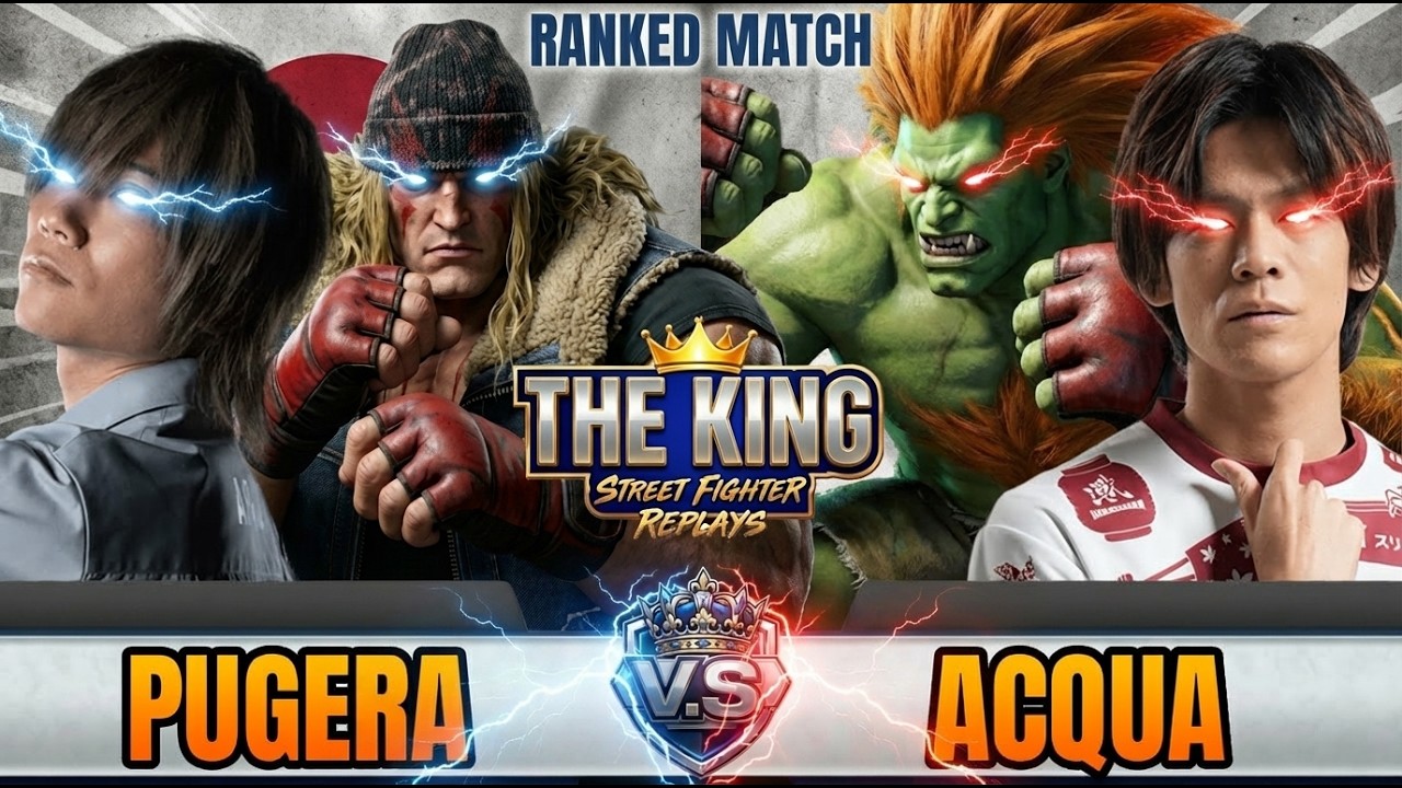 🔥 SF6 ▰ PUGERA (Alex) vs ACQUA (Blanka) ▰ Street Fighter 6 | High-Level Set 🔥