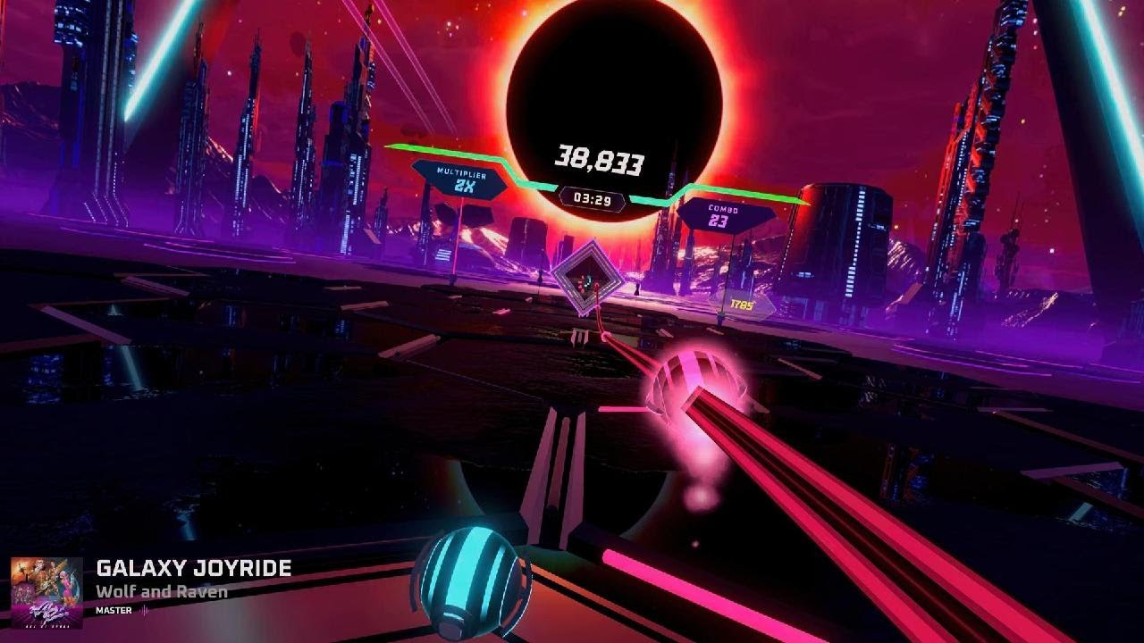 Synth Riders - Galaxy Joyride - Wolf & Raven