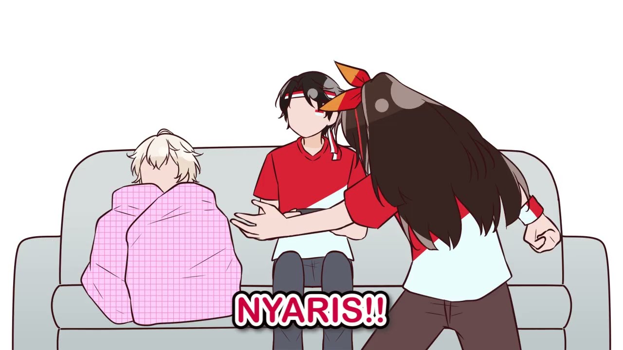 17-an sambil momong anak 【NIJISANJI Animation | Sub Indo】