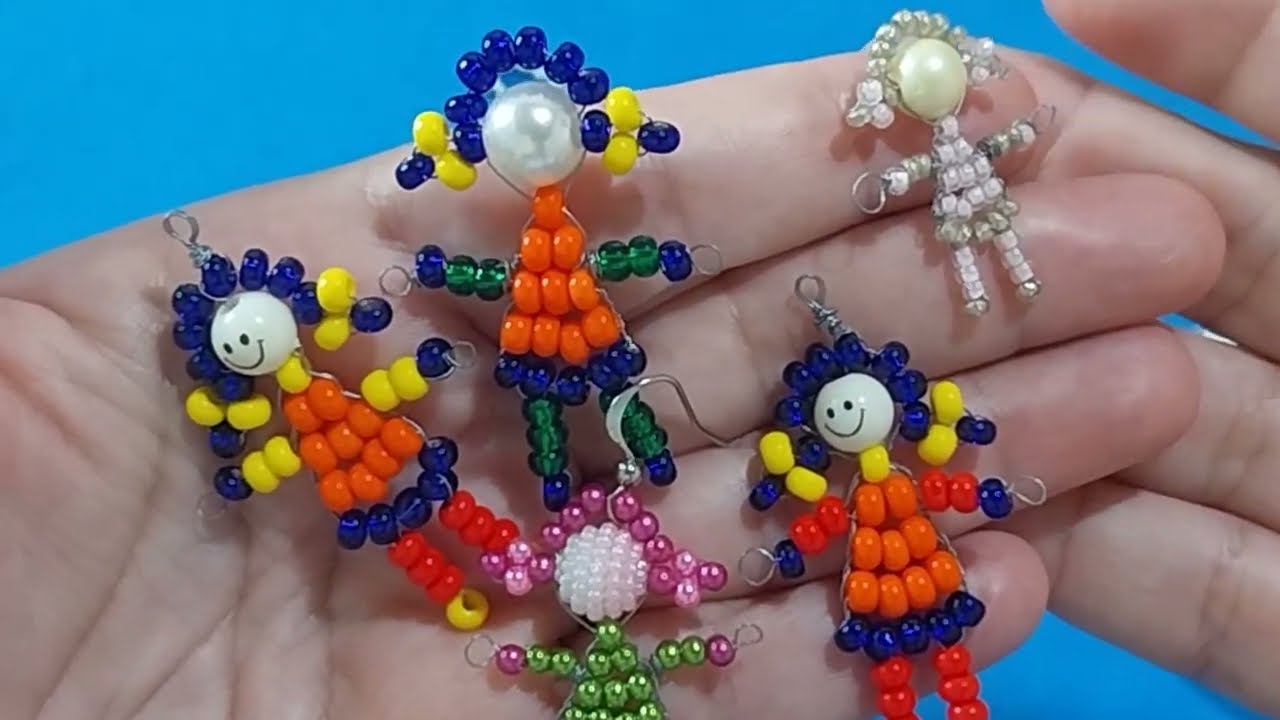 Chaveiro  BONECA  DE PEROLAS