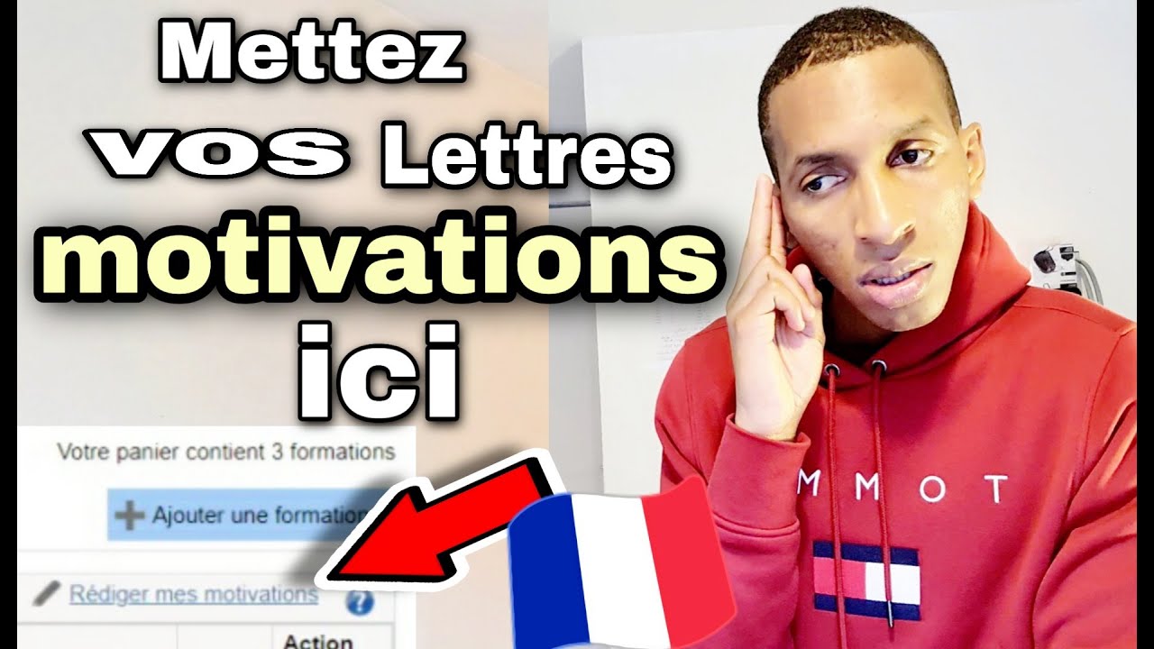 CAMPUS FRANCE : COMMENT METTRE VOTRE LETTRE DE MOTIVATION DANS VOTRE COMPTE ?