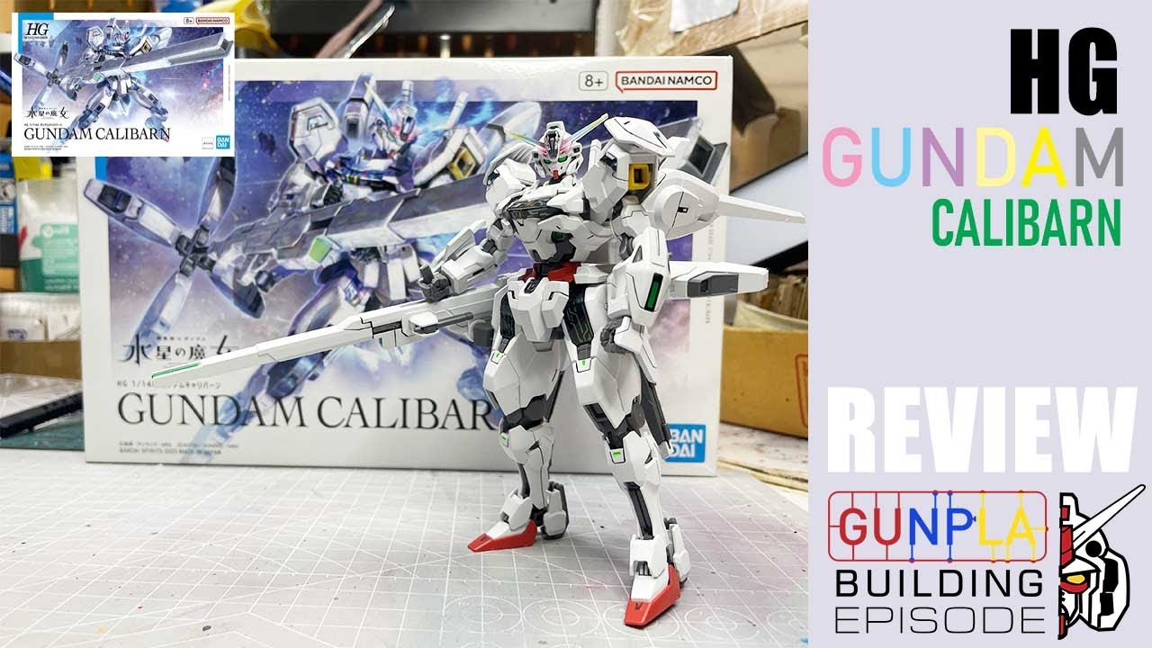 Gunpla Build : EP67 - High Grade Gundam Calibarn[ [รีวิว]