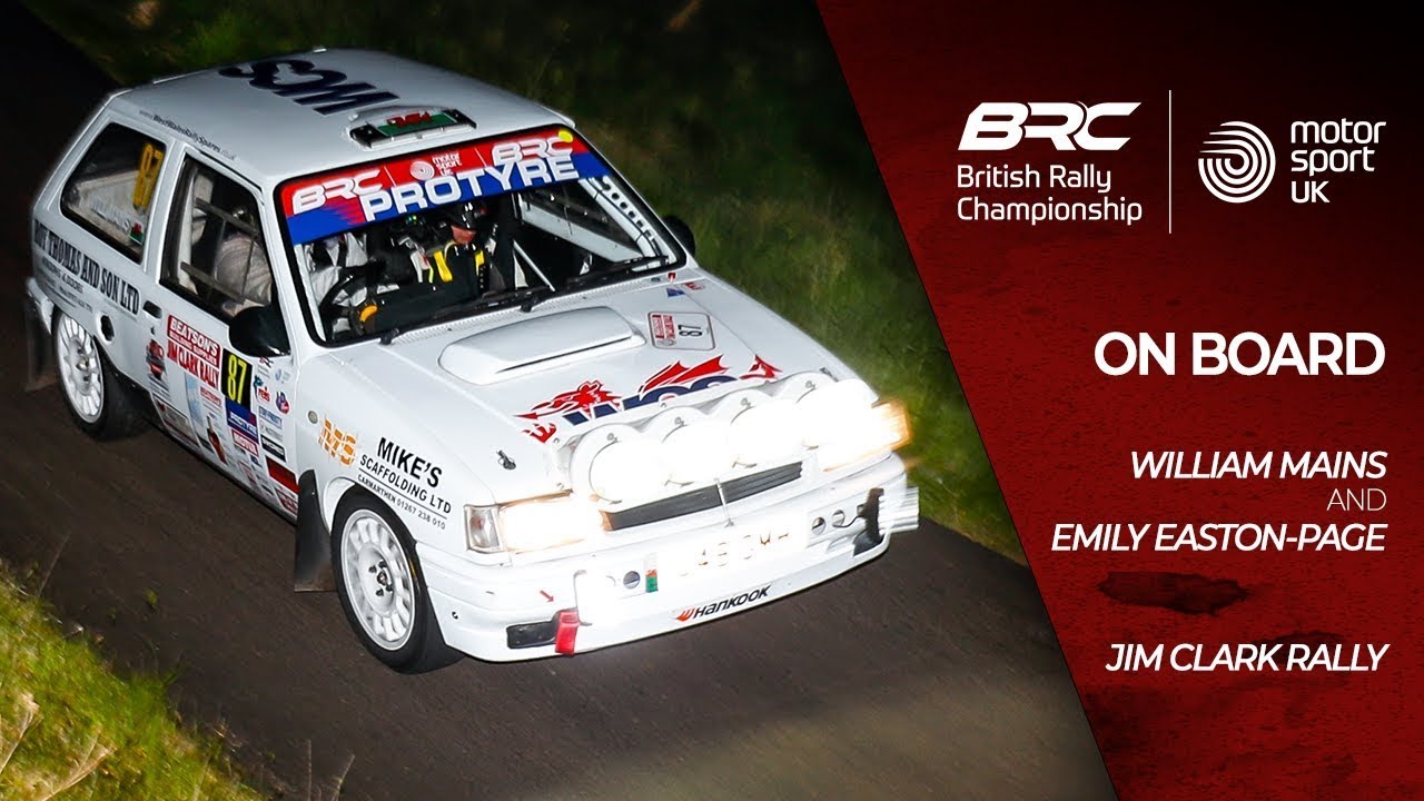 Mains makes his Nova Sing! 🎵 I On Board I British Rally Championship