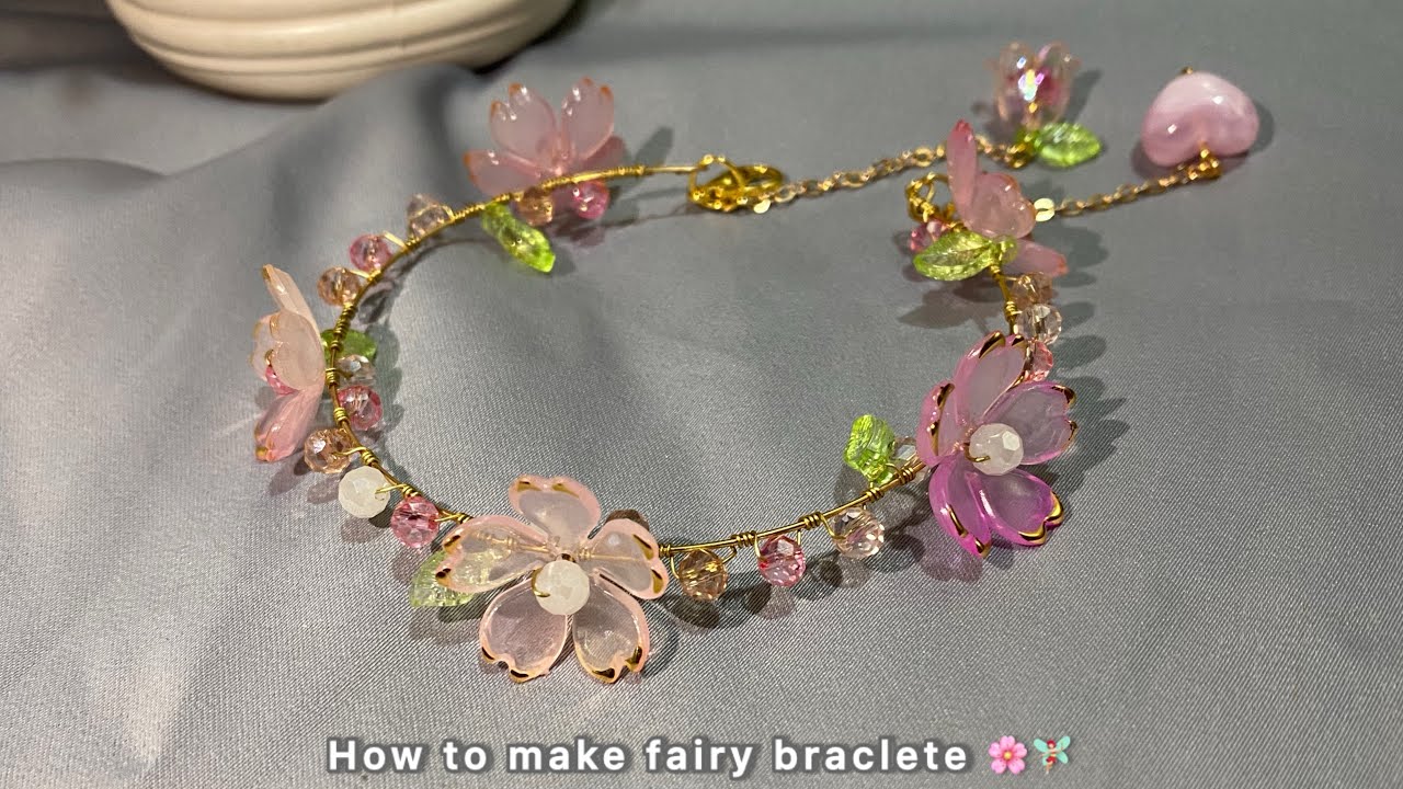 |Как сделать браслет феи 🌸🧚🏻‍♀️♥️||Сделано вручную♥️| Мастер-классы по браслетам |