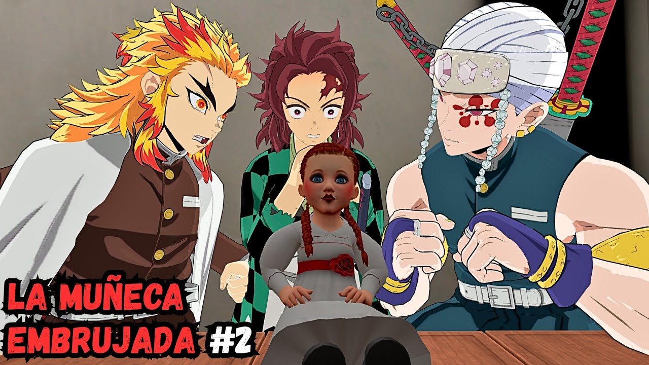 La Maldici&oacute;n de la Mu&ntilde;eca Demon&iacute;aca #2 💀 (Kimetsu no Yaiba Halloween)