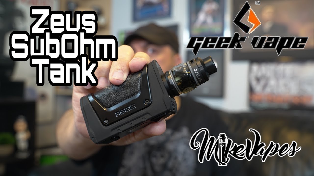 Geek Vape Zeus Top Airflow Sub Ohm Tank & New Aegis Legend