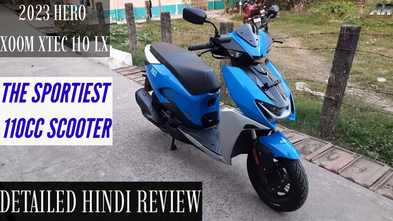 2023 Hero Xoom 110 Xtec|LX|Detailed Review|AUTOREVIEWS INDIA'S 110CC SPORTIEST SCOOTER #autoreviews