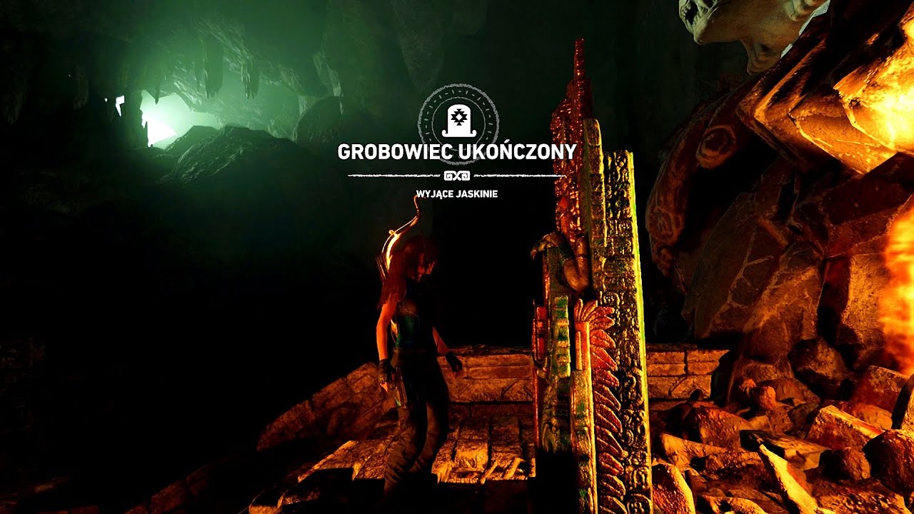 Shadow of the Tomb Raider PL - Grobowiec Wyjące Jaskinie Kuwak Yaku | Gameplay PC.