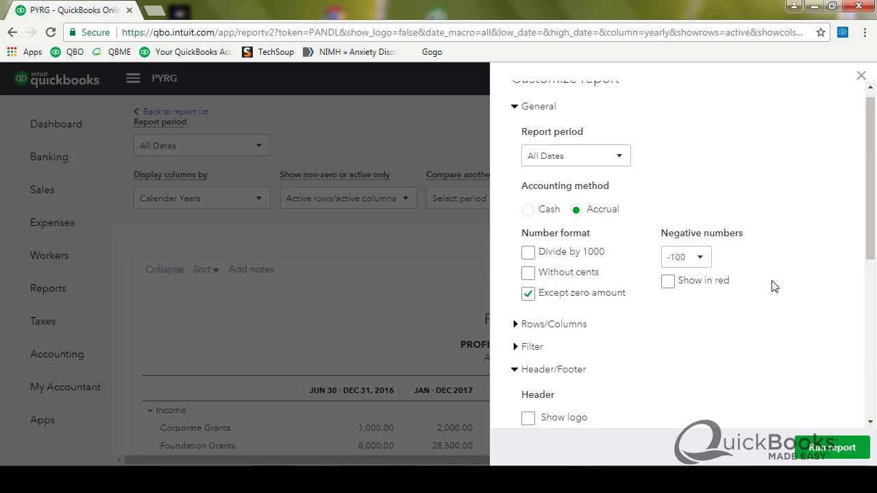 QuickTips™ Memorizing Reports in QuickBooks® Online