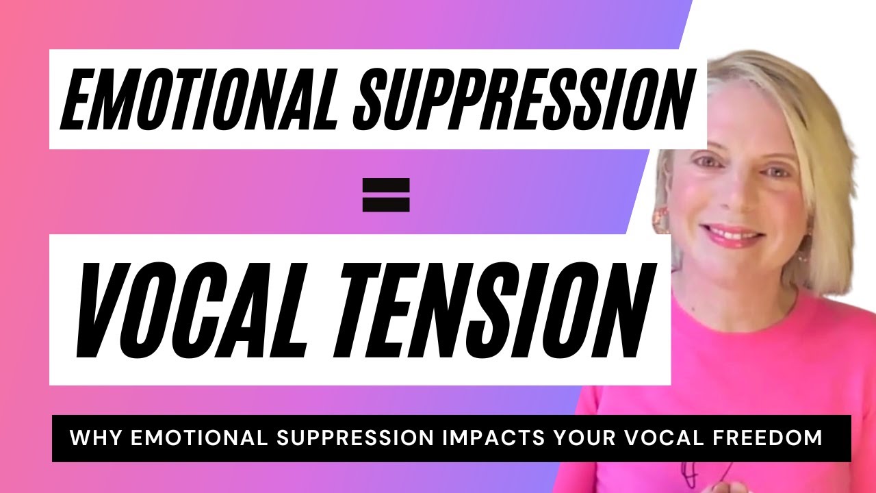 Why suppressed emotions hinder your voice! #publicspeaking #voicetraining #speaker #speakercoach