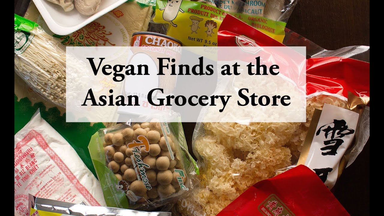 Мои веганские находки в азиатском продуктовом магазине