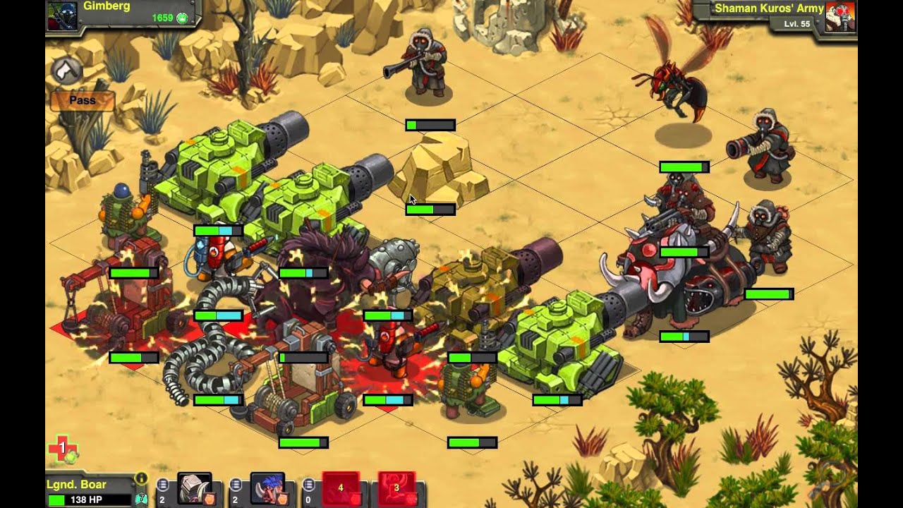 Battle nations Boss strike 8