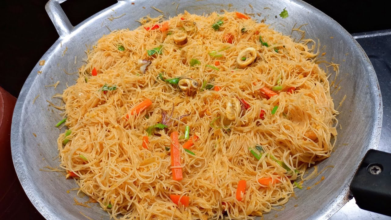Bihun Goreng Kunyit Yang Ringkas Dan Sedap | Makan Hari² Pun Tidak Rasa Muak