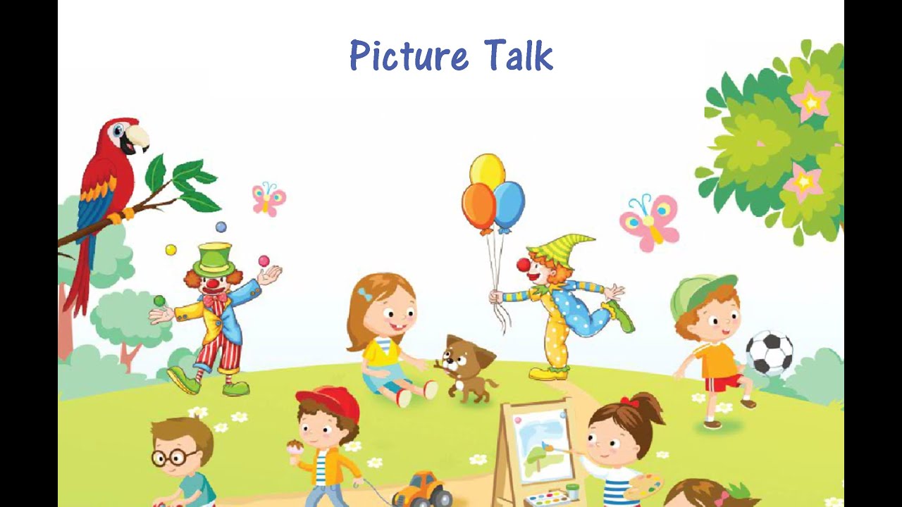 LKG || ENGLISH || Picture talk
