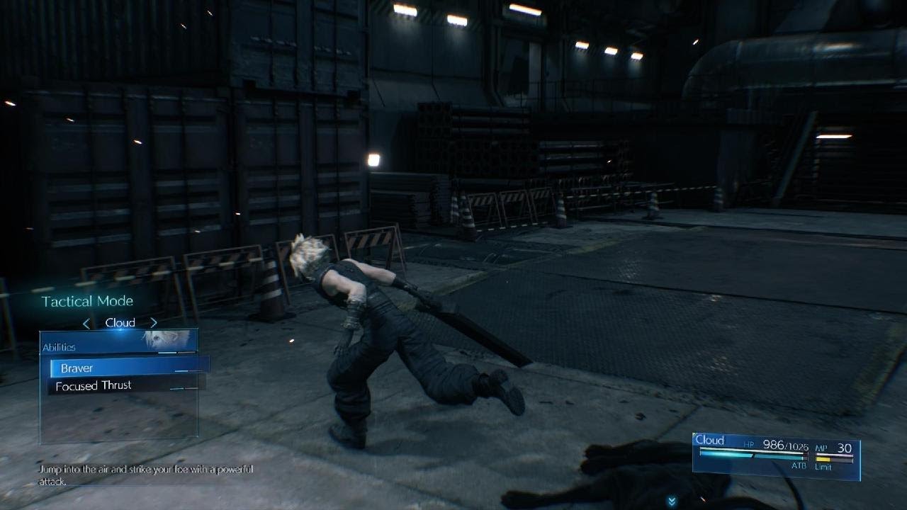 FINAL FANTASY VII REMAKE Walkthrough 1 Beginning